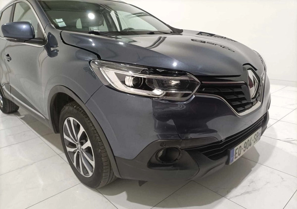 Renault Kadjar cena 37700 przebieg: 102226, rok produkcji 2017 z Koszalin małe 191